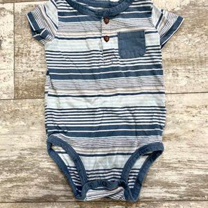 Simple Chest Pocket Onesie